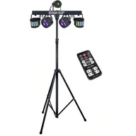 Oświetlenie i efekty wizualne - LIGHT4me BELKA LED PAR DERBY LASER MEGA ZESTAW - miniaturka - grafika 1