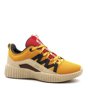 Pomarańczowe sneakersy BIG STAR BSKK274061 - Neścior - Sneakersy damskie - miniaturka - grafika 1