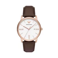 Zegarki męskie - Zegarek Emporio Armani Classics AR11572 Rose Gold/Brown - miniaturka - grafika 1