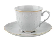 Filiżanki - Ćmielów Filiżanka 250ml ze spodkiem Rococo 132913 - miniaturka - grafika 1
