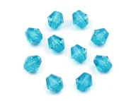 Półfabrykaty do biżuterii - Kryształki Diamentowe Niebieski Lazur 4Mm 150Szt - miniaturka - grafika 1
