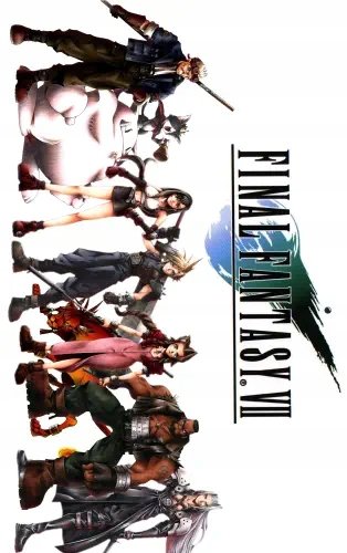 Plakat Anime Final Fantasy VII ff7_066 A2 (custom)