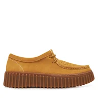 Półbuty damskie - Półbuty Clarks Torhill Bee 26181188 Złoty - miniaturka - grafika 1