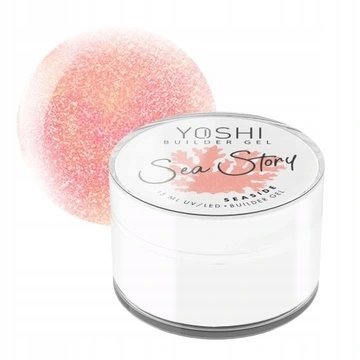 YOSHI Żel Budujący BUILDER GEL do paznokci SEA STORY Seaside 15ml