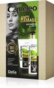 DELIA Cameleo Zestaw Anti Damage (Szampon+Odżywka) - Zestawy kosmetyków damskich - miniaturka - grafika 1