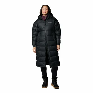 Płaszcz ocieplany damski Columbia Pike Lake II Long Jacket black - XS - Kurtki damskie - miniaturka - grafika 1