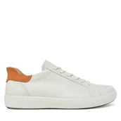Sneakersy męskie - Sneakersy ECCO Soft 7 47082450104 Biały - miniaturka - grafika 1