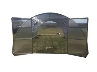 Szklarnia Tunel ogrodowa z poliwęglanu - , : 4, , : 10, , : 20x40, , : 5 - Szklarnie ogrodowe - miniaturka - grafika 1
