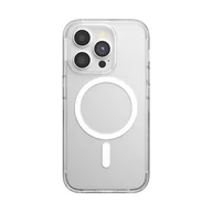 Etui i futerały do telefonów - PopSockets Etui na telefon iPhone 15 Pro z okrągłym uchwytem kompatybilne z MagSafe, etui na telefon iPhone 15 Pro, kompatybilne z bezprzewodowym ładowaniem - przezroczyste - miniaturka - grafika 1