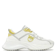 Sneakersy damskie - Sneakersy PINKO Ariel 10 SS0065 T030 Biały - miniaturka - grafika 1
