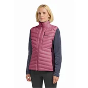 Kamizelki damskie - Damska kamizelka Jack Wolfskin ROUTEBURN PRO INS VEST W raisin - 2XL - miniaturka - grafika 1