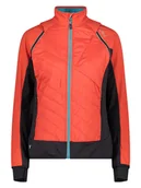 Kurtki i kamizelki sportowe damskie - CMP Kurtka 2in1 w kolorze czarno-pomarańczowym - miniaturka - grafika 1