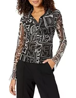 Koszulki i topy damskie - Desigual T-shirt damski, czarny, L - miniaturka - grafika 1
