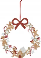 Ozdoby bożonarodzeniowe - Dekoracja świąteczna Atmosphera wieniec - miniaturka - grafika 1