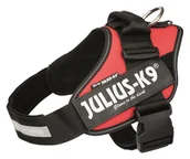 Szelki dla psów - Trixie Szelki Julius-K9 1/L 6385 cm/50 mm czerwone - miniaturka - grafika 1
