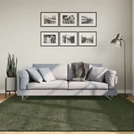 Dywany - Dywan z krótkim włosiem, zielony, 200x200 cm - miniaturka - grafika 1
