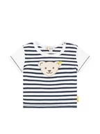 Kaftaniki dla niemowląt - Steiff Koszulka w kolorze białym - miniaturka - grafika 1