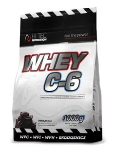 Hi-Tec WHEY C-6 1000 Wanilia (TEC/018#WANIL) - Odżywki białkowe - miniaturka - grafika 1