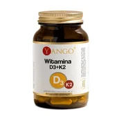 Witaminy i minerały - Suplement Diety, Yango Witamina D3+k2, Na Kości 90 Kapsułek - miniaturka - grafika 1