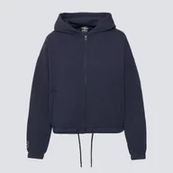 Bluzy damskie - UMBRO BLUZA ROZPINANA Z KAPTUREM LOGO ZIPP - miniaturka - grafika 1