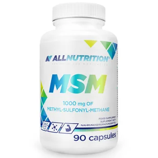 Allnutrition Allnutrition - MSM - 90 kaps - Stawy, mięśnie, kości - miniaturka - grafika 1