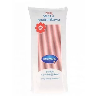 Hartmann Wata opatrunkowa, 200g - Apteczki i materiały opatrunkowe - miniaturka - grafika 1