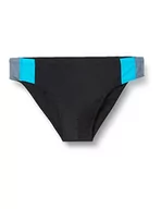 Kąpielówki męskie - Haute Pression Męskie majtki pływackie, Czarny/szary/turkusowy, 7 - miniaturka - grafika 1