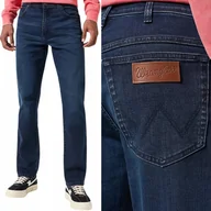 Spodnie męskie - Wrangler TEXAS SLIM Wild Horse FREE TO STRETCH spodnie jeansowe W32 L34 - miniaturka - grafika 1