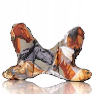 Kołdry i poduszki dla dzieci - Poduszka Podróżna Motylek Antywstrząsowy Minky - miniaturka - grafika 1