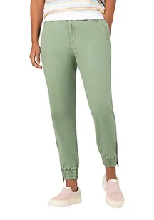 Timezone Damskie spodnie regularne AmberTZ 7/8 casualowe, Oil Green, 31, khaki-zielony (Oil Green) - Spodnie damskie - miniaturka - grafika 1