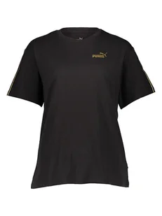Puma Koszulka "Essential" w kolorze czarnym - Koszulki i topy damskie - miniaturka - grafika 1