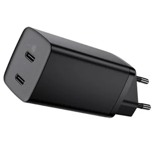 Baseus GaN2 Lite | Ładowarka sieciowa 2x USB-C Power Delivery Quick Charge 4.0 Samsung AFC 65W CCGAN2L-E01 - Ładowarki do telefonów - miniaturka - grafika 1