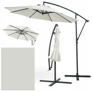 Parasol ogrodowy boczny SANTORINI 3m Beige - Focus Garden