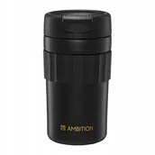 Kubki termiczne - 73636 Kubek termiczny Nino 450 ml czarny AMBITION - miniaturka - grafika 1