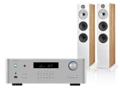 Zestawy stereo - Rotel RA-1572 MkII (srebrny) + 603 S3 (dąb) - miniaturka - grafika 1