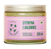 Peelingi do ciała - Mydlarnia Cztery Szpaki Cytryna i Jałowiec Rozświetlający peeling do ciała - miniaturka - grafika 1