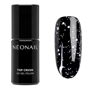 NEONAIL Top Hybrydowy CRUSH WHITE GLOSS 7,2 ml - Lakiery hybrydowe - miniaturka - grafika 1