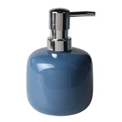 Mydelniczki i dozowniki mydła - Dozownik LIDO 8 x 8 x 13,5 cm granatowy - miniaturka - grafika 1