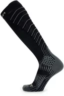 Skarpety termoaktywne - UYN UYN Run Compression Socks Men, czarny/szary EU 39-41 2021 Skarpetki kompresyjne S100250-B052-39/41 - miniaturka - grafika 1