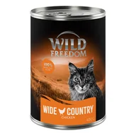 Mokra karma dla kotów - Wild Freedom Adult, 6 x 400 g - bez zbóż - White Infinity - Konina i kurczak - miniaturka - grafika 1