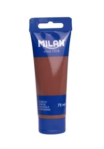 Farba akrylowa w tubce 75ml ziemisty brąz MILAN - Przybory szkolne - miniaturka - grafika 1