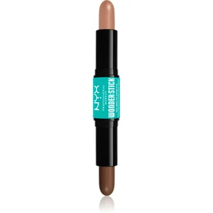 Wonder Stick Dual-Ended Face Shaping Stick 04 Medium - Bronzery i konturowanie twarzy - miniaturka - grafika 1