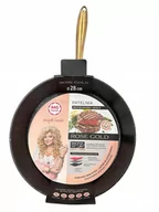 Patelnie - Patelnia tradycyjna MG home 28 cm non-stick (nieprzywierająca) ROSE GOLD - miniaturka - grafika 1