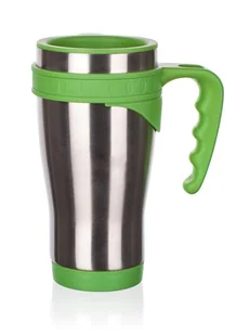 Kubek Podróżny 430Ml Akcent Green - Kubki termiczne - miniaturka - grafika 1
