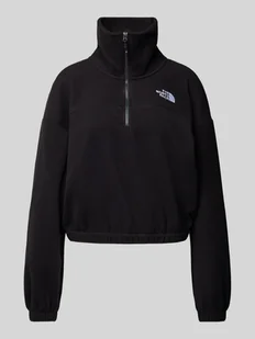 Krótka bluza ze stójką - Bluzy damskie - miniaturka - grafika 1