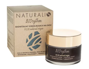 Naturalis BIOrythm Biowitalny krem -maska noc 50ml - Maseczki do twarzy - miniaturka - grafika 1