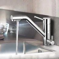 Baterie kuchenne - Kran do wody pitnej 3 w 1 bateria kuchenna filtr do wody bateria zlewozmywakowa system filtrujący bateria wodna bateria zlewozmywakowa bateria kuchenna bateria wodna dźwig - miniaturka - grafika 1