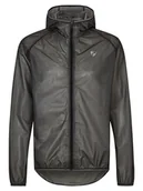 Kurtki męskie - Ziener Męska kurtka przeciwdeszczowa NATIUS – rower górski | do użytku na zewnątrz – wodoszczelna, oddychająca, super lekka, czarna, 48 - miniaturka - grafika 1