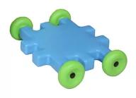 Klocki - BJ Plastik Platforma z kółkami - Wafle Edukacyjne 0006PB - miniaturka - grafika 1