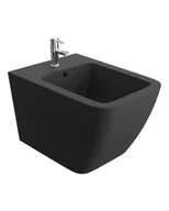 Bidety - Lavita Lavita LINO BLACK Bidet wiszący czarny - miniaturka - grafika 1